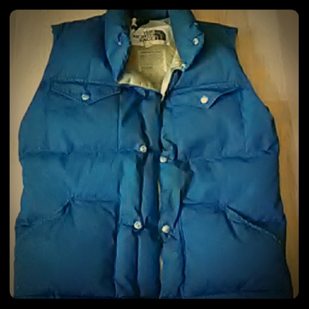 North face vintage down vest